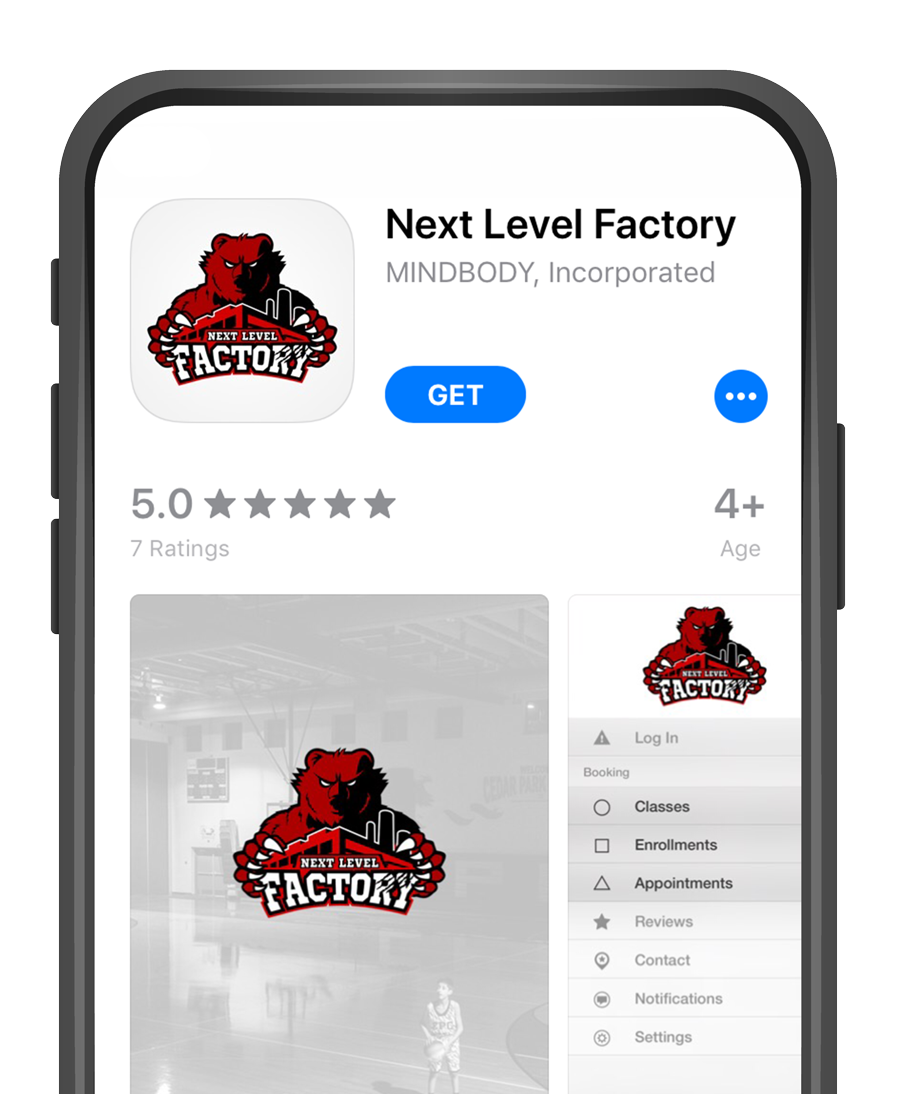 Download the Next Level Factory App